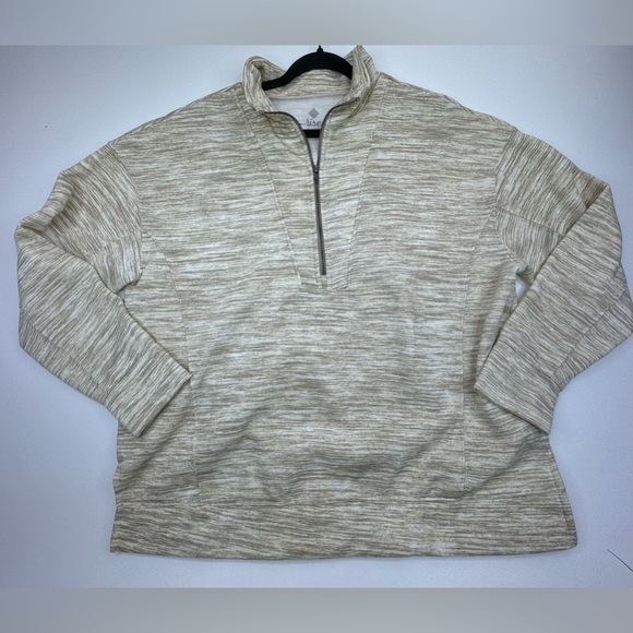 NEW Rise by Lularoe Persistent Half Zip Pull Over Fleece Sweatshirt Size 1X - Picture 15 of 15